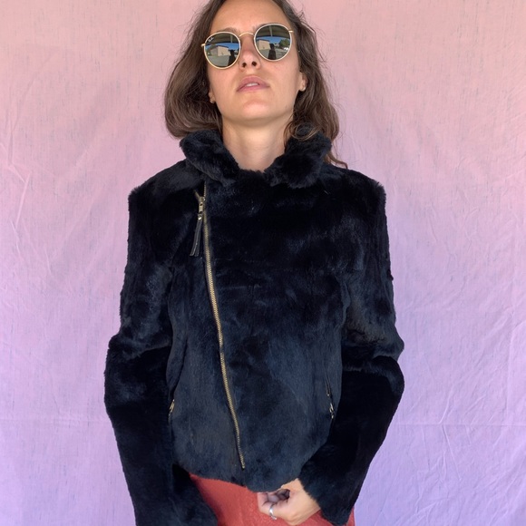 Caché Luxe Rabbit Jacket - Picture 10 of 15